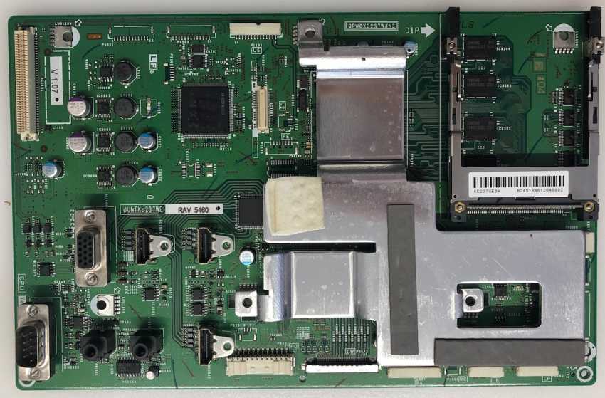 Mainboard DUNTKE237WE RAV 5460 QPWBXE237WJN3 für Pioneer KRL-37V
