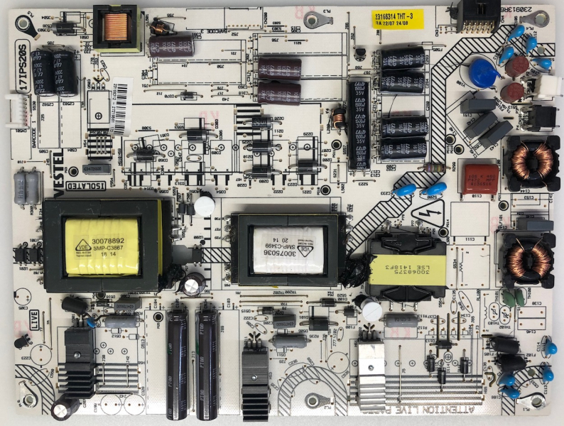 Netzteil 17IPS20S 23166314 (23166312) für LC-50LE772 LC-50LE759EN