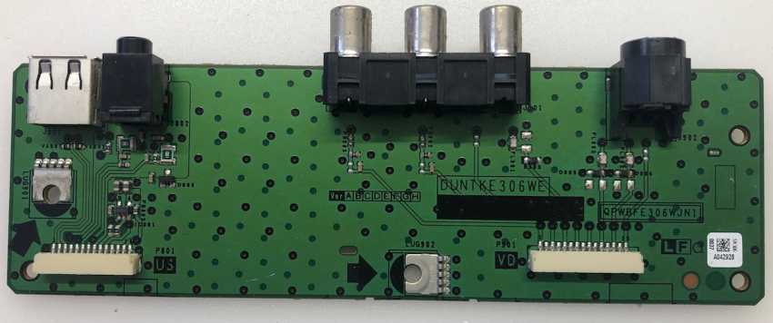 Mainboard DUNTKE306WE für Pioneer KRL-37V