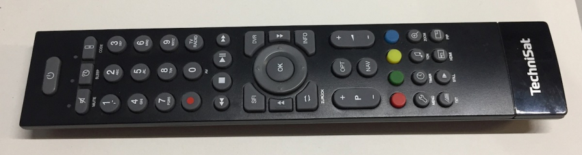 TechniSat FBDVR430 Original remote control Universal for Digicorder HD S3