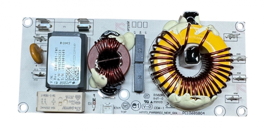 Giei838470HX Netzfiltermodul HITIT3_PWRBRD2_NEW_G04 PC1068SB04 REV: G04-B01-T01 PCB2_2122 015257 NW1190-06
