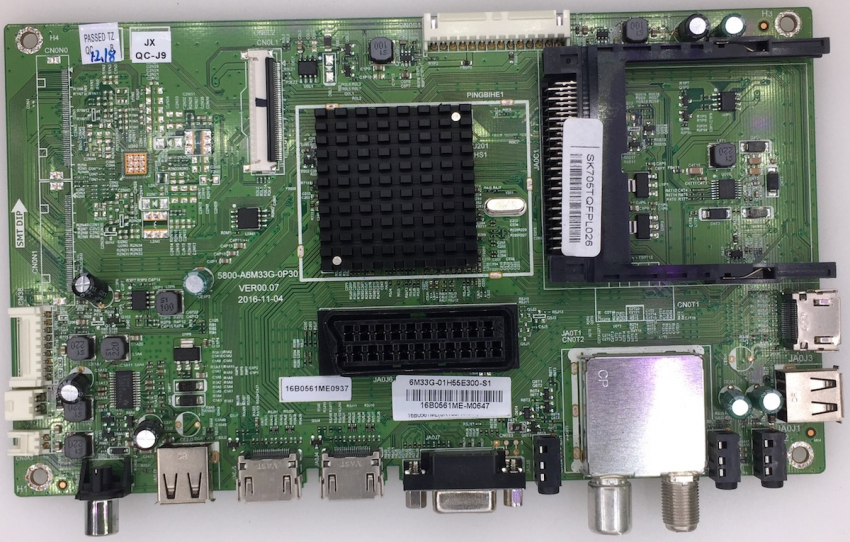 SRT55FX4003  5800-A6M33G-0P30  SK705TQFPL026 Mainboard