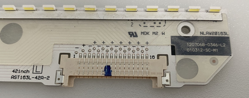 NLAW20163L AST163L-42A-2 LED-Backlight für TX-L42DT50E