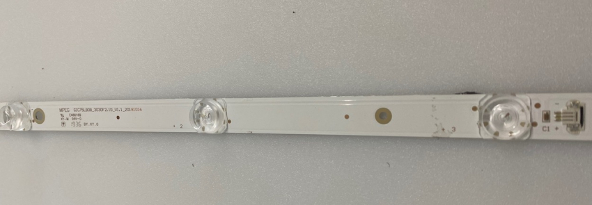 NEU GIC75LB08_3030F2.1D_V1.1_20181016 4C-LB7507-ZM03J Set 12x LED Backlight für 75EP660