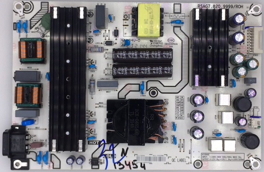 65A6BG 65A6FG Netzteil RSAG7.820.9999/ROH HLL-9999WE