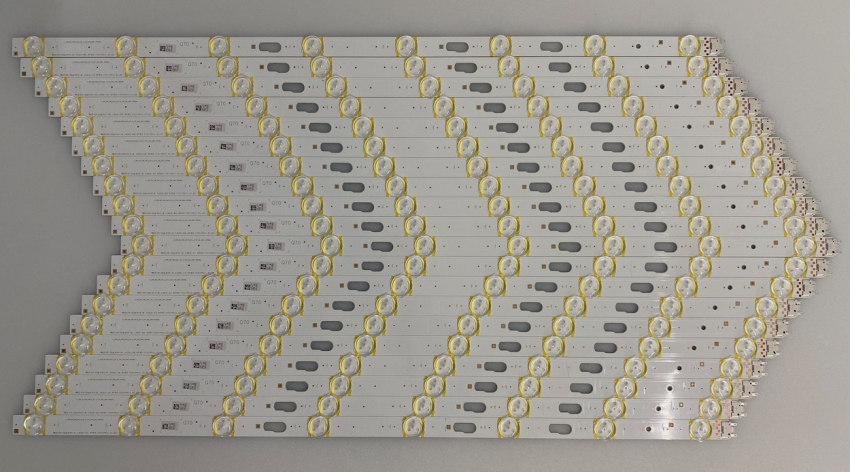 L1_Q70_D9_FAM_S4(2)_R1.2_T1P_100_LM41-00708A Set 20x LED Backlight für Samsung GQ49Q70RGT