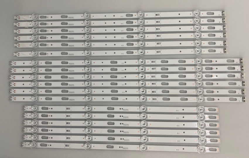 TEDD 75ME C49ED 50311A + 75RE C49ED 50312A + 75LE C49ED 50310A Set 18 LED Backlight für GU75TU7079