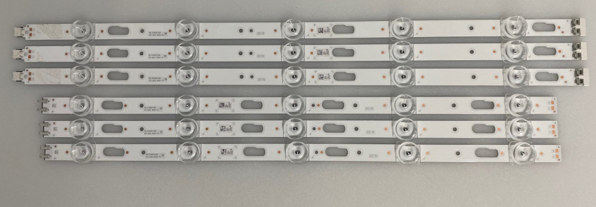 Set6 3x LM41-00869A /905A (50317a) und 3x LM41-00870A /906A (50318A) LED Backlight für UE50TU7079 UE50TU6979 GU50TU8079U UE50TU7179