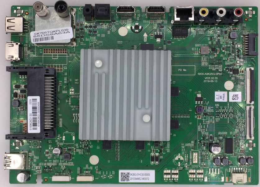 55DS9A63A 5800-A9K25G-0P00 VER00.05  SK705TQKPL039 Mainboard