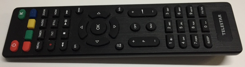 TELESTAR TD 1030 IR Original Fernbedienung