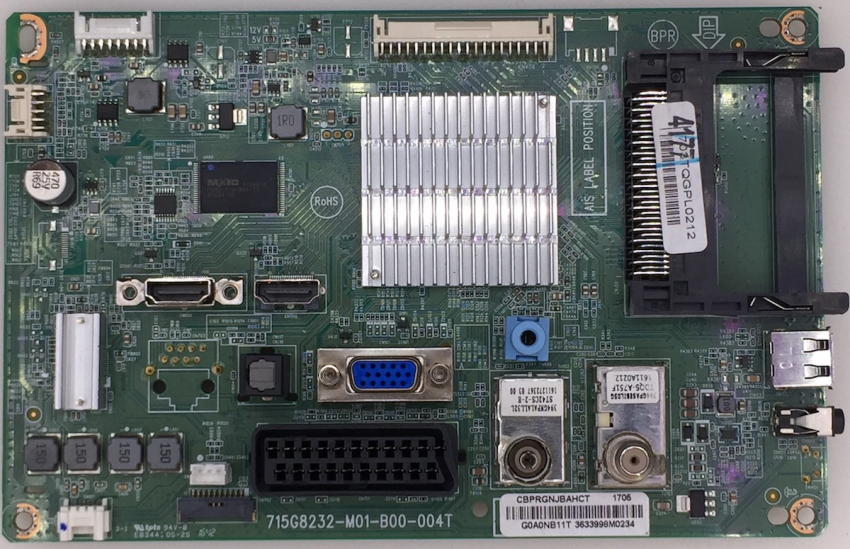 24PFS5231 715G8232-M01-B00-004T 703TQGPL212 Mainboard