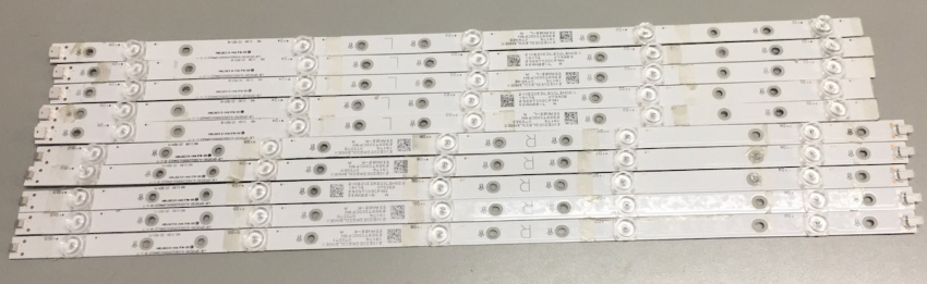 55PUS7354 Set10 5x LB-GM3030-GJ0D22555X10AN22-L-1 und 5x LB-GM3030-GJ0D22555X10AN22-R-1 LED Backlight
