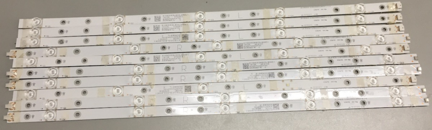 55PUS7354 Set10 5x LB-GM3030-GJ0D22555X10AN22-L-1 und 5x LB-GM3030-GJ0D22555X10AN22-R-1 LED Backlight