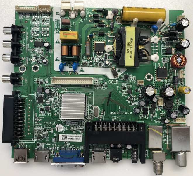 SRT32HZ4013N  MS34631-ZC01-01 1010243108  Mainboard