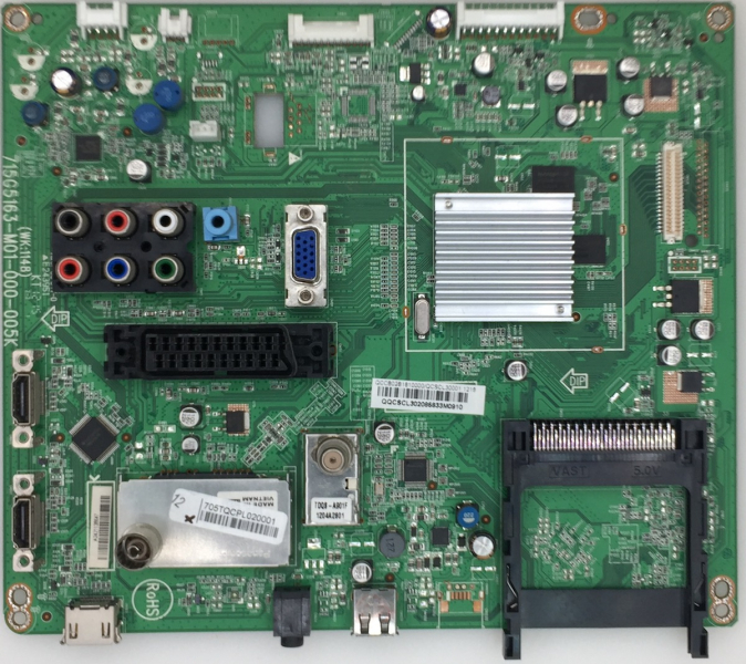 37PFL3007K 715G5163-M01-000-005K 705TQCPL020001 Mainboard