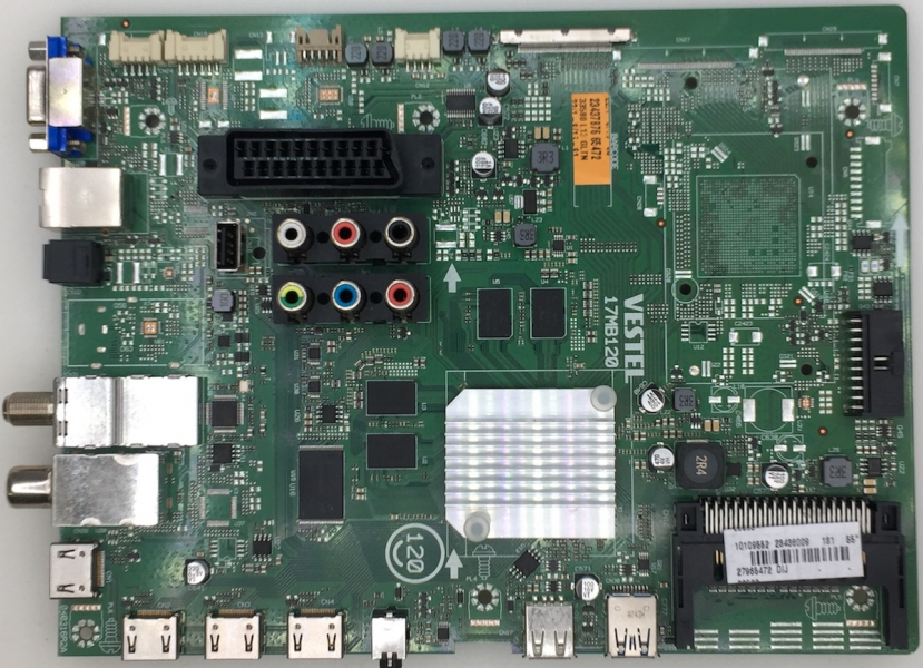 55U6663DA 17MB120 23437876  23438009 Mainboard