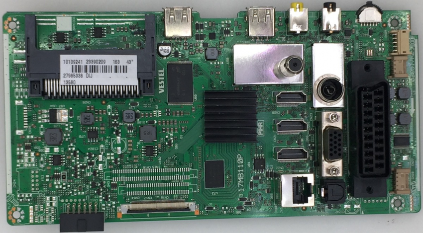 43L3663DA 17MB110P 23390209 Mainboard