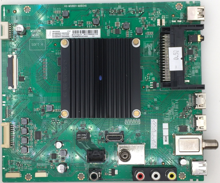 49UC6306 40-MS86D1-MAB2HG 08-MS86D01-MA200AA Mainboard