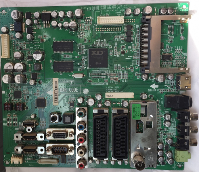 EBU43398306 EAX56818401(0) Mainboard