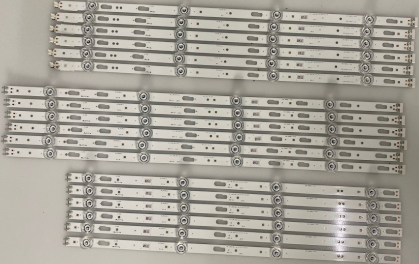 GU75AU7199U Set18 6x LM41-00881A und 6x LM41-00879A und 6x LM41-00880A LED-Backlight