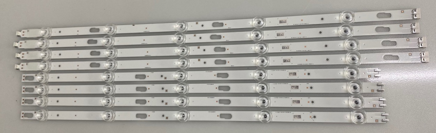 Set8   4x SVC550F53/78_R 50316A und 4x SVC550F53/78_L 50315A LED-Backlight für GQ55TU8079  GU55T8079U  GU55TU7199U GU55TU70794 GU55TU6979U