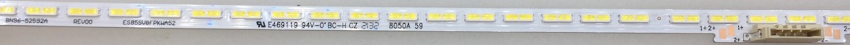 GU85BU8079U BN96-52592A ES85SV8FPKWA52 LED Backlight