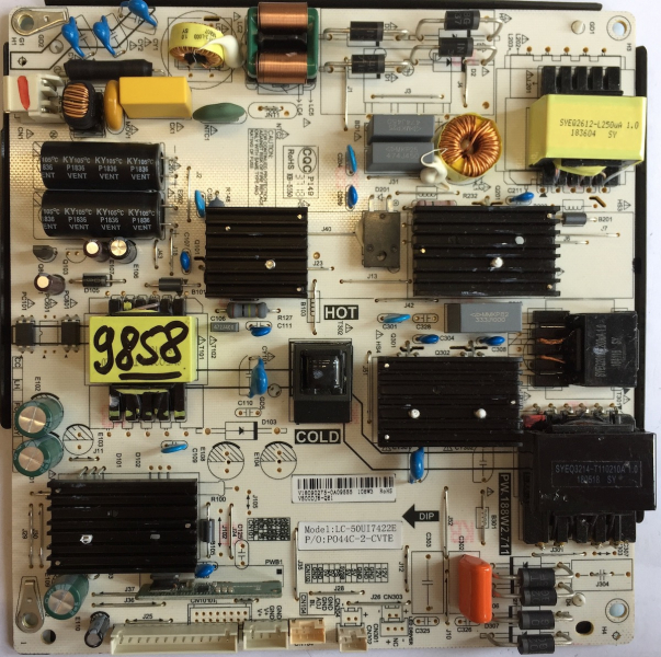 Netzteil PW.188W2.711 V500DJ6-QE1 P044C-2-CVTE für Bla-50/405V-GB-11B4, LC-50UK7222E, LC-50Ui7422E