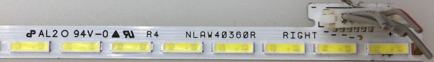 TX-49DXW604 TX-49DXN688 TX-49CXN758 TX-49CXW754 LED Backlight NLAW40360R