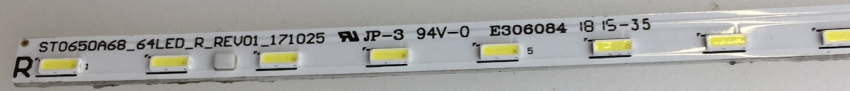 KD-65XF8505 KD-65XF8599 KD-65XF8588 LED Backlight ST0650A68_64LED_R_REV01_171025