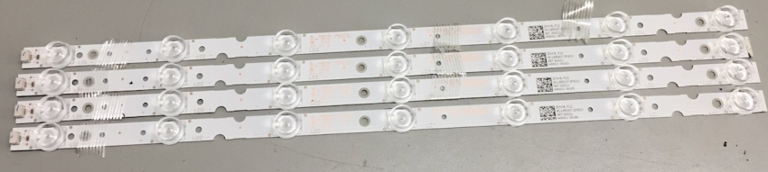 SET 4 x GIC50LB24_3030F2.1D-V0.7_20180416 LED Backlight für 50UD6306 50EP640