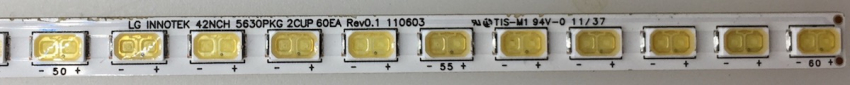 42LV3400 LG INNOTEK 42NCH 5630PKG 2CUP 60EA Rev0.1 110603 LED Backlight