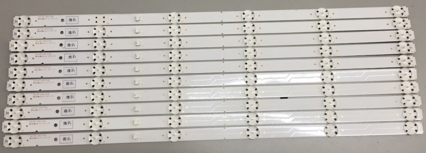 Set 10x 	Sony DRT L_R04_171128 LED Backlight z.B für KD-55XF7096, KD-55XF7005