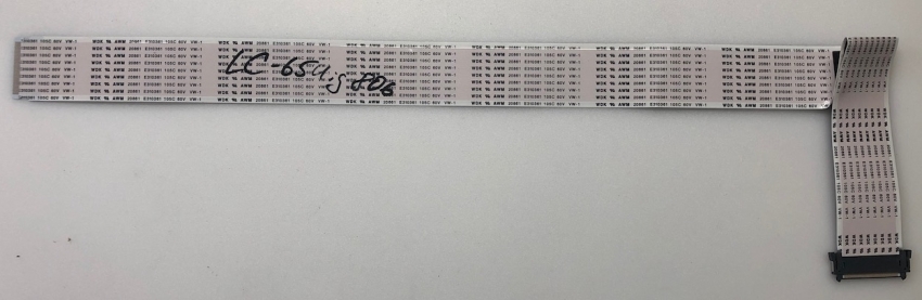 Flachkabel AWM20861 32x540mm für LC-65CUG806, 65PUS6703