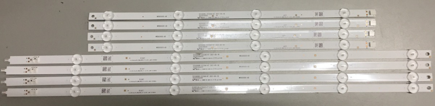 SET8 4x  LM41-01083A SE55D09L-ZC22AG-07 303SE550036 WRB60600-AB 4x  LM41-01084A SE55D09R-ZC22AG-07 303SE550035 LED Backlight 55VCE282