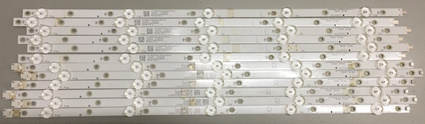 55PUS6262 SET12 6x LB-PM3030-GJPHP556X10AKV2-L-Y  6x LB-PM3030-GJPHP556X10AKV-R-Y LED Backlight
