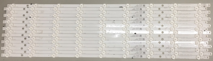 SET16 16x LB-GM3030-GJPHP6516X9PS21-1-S LED Backlight 65PUS9206