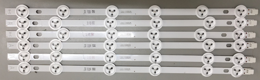 SET6 5 x CEM-3-S 054S2B 42 VNB Reduced A-TYPE REV0.1  1X  CEM-3-S 055S3B 42 VNB Reduced B-C TYPE REV0.2 LED Backlight