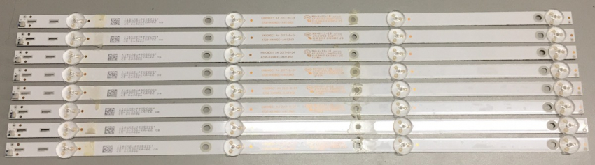 8x K490WDC1 A4 2017-6-24 4708-K49WDC-A4113N01 LED Backlight NEUE SET