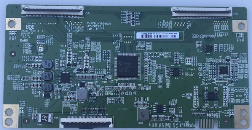 C-PCB_HV650QUB 47-6021218 B03A04EE0011B T-Con für H65AE6030, 65PUS7354 65PUS6504 65PUS6754 65VLX610