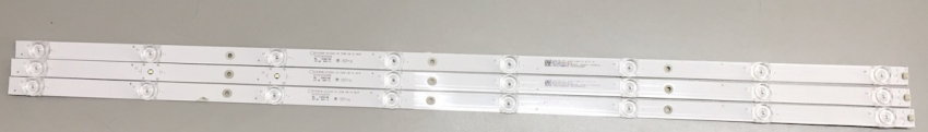 SET3 3x GC4308-ZC23AG-10E 303GC430059E LED Backlight DM431K