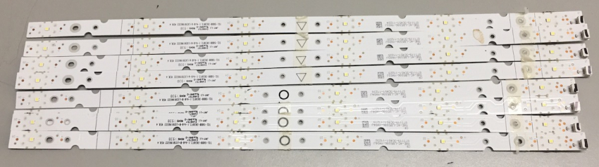 SET8 4x TCL-50D8-3030F2.1-4x6-A-LX20190322 4x TCL-50D8-3030F2.1-4x6-B-LX20190322 LED Backlight