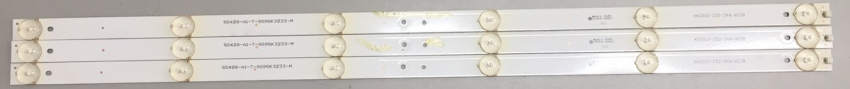 SET3 3x 50428-A1-T-9095K3233-M XK031D-Z32-3X6-6C1B LED Backlight COMBO32