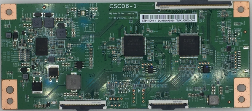 TCL65C825 CSC06-​1 ST6451D03-3 T-Con