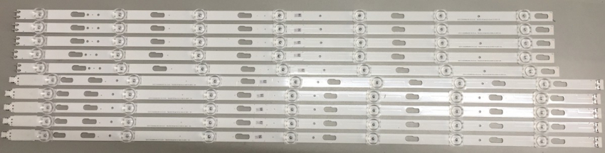 SET 10 5x  V0T7-700SMB-R0 50489A 5x V0T7-700SMA-R0 50475A LED Backlight GU70TU7199U