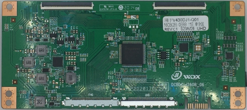 GU08-5G43U5557J V43DJ1-Q01 DCBDC-I260B_06 T-CON