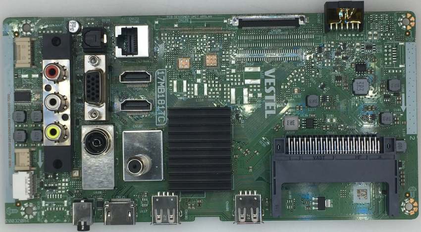 XF43K550-W 17MB181TC 23742659 Mainboard