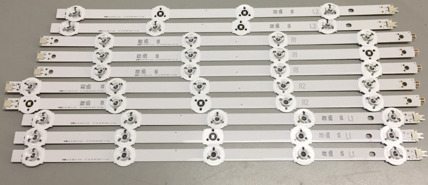SET10 3x 42" Slim DRT Rev0.3 1 R1-Type , 2x 42" Slim DRT Rev0.3 1 R2-Type  , 3x 42" Slim DRT Rev0.3 1 L1-Type , 2x 42" Slim DRT Rev0.3 1 L2-Type LED Backlight