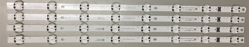 SET4 4x HL-99550CSP1616-0801S-01 B0 4X8 LED Backlight 55UP75009LF