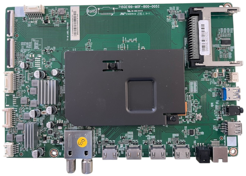 50PUS8909 Mainboard 715GE199-M0F-B00-005I 50PUS8909/12