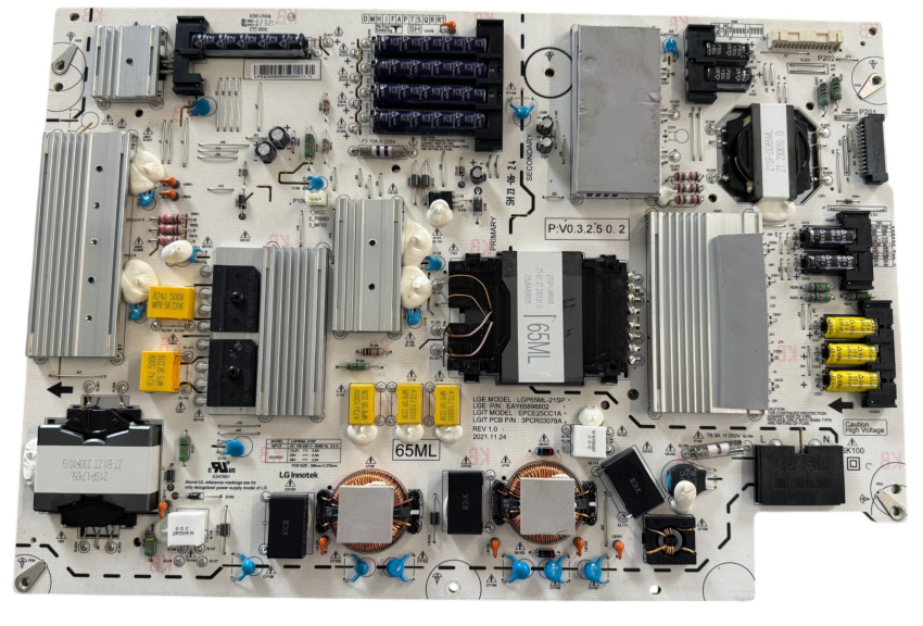65QNED916QE Netzteil LGP65ML-21SP EAY65898802 EPCE25CC1A 3PCR03078A REV1.0